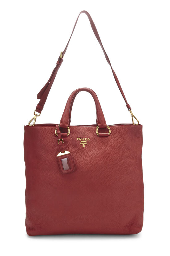 Shop Prada Saffiano Leather Shoulder Bag