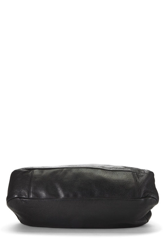 Black Calfskin Dice Shoulder Bag, , large image number 4