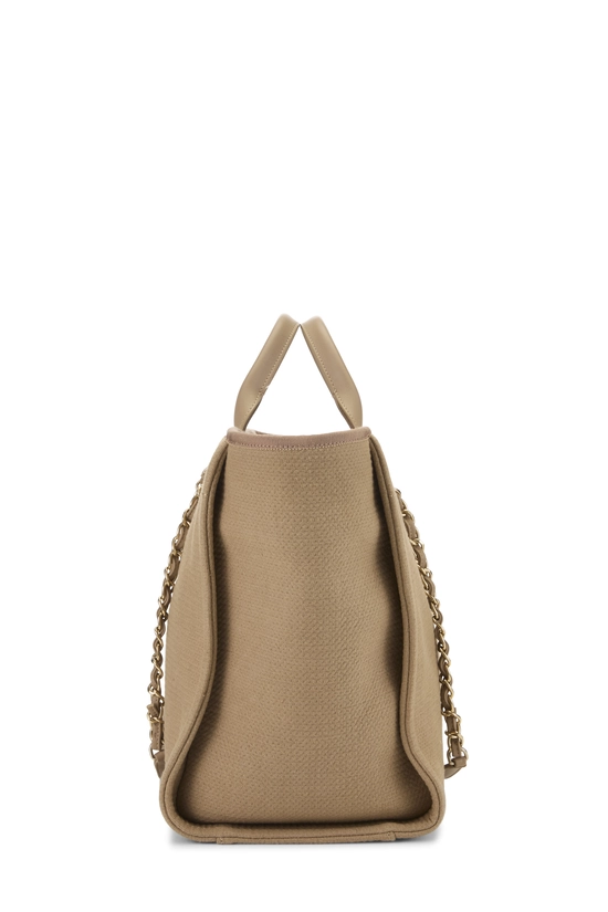 Beige Canvas Deauville Medium NM, , large image number 2