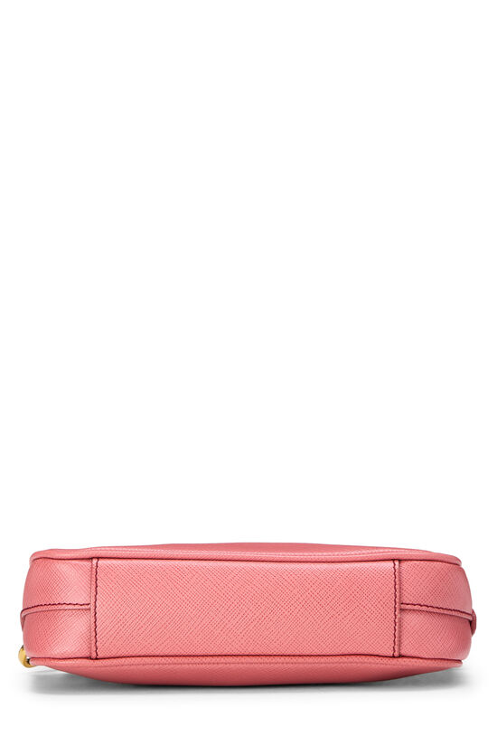 Pink Saffiano Pochette Mini, , large image number 4