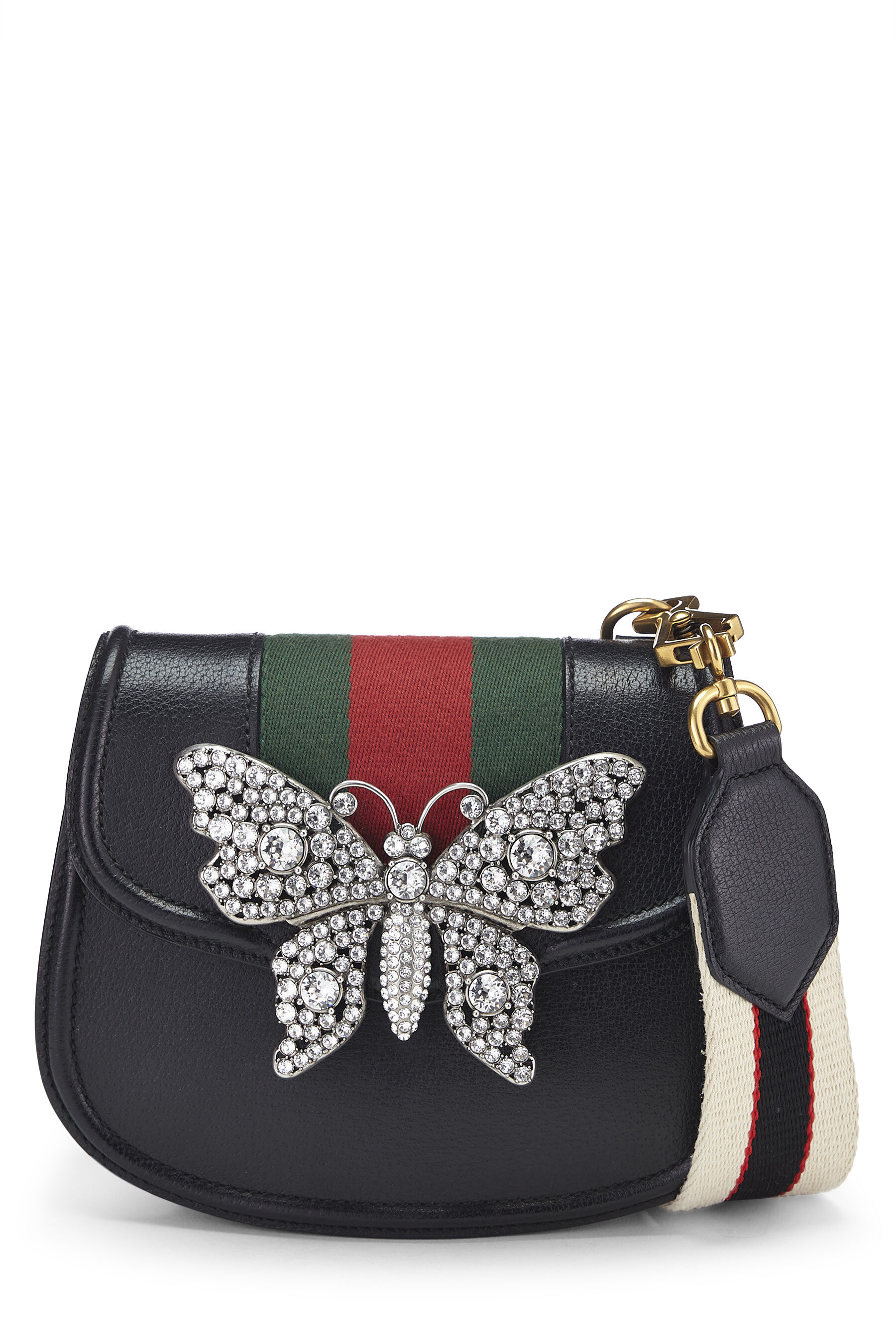 Gucci Blondie small shoulder bag in black leather | GUCCI® US