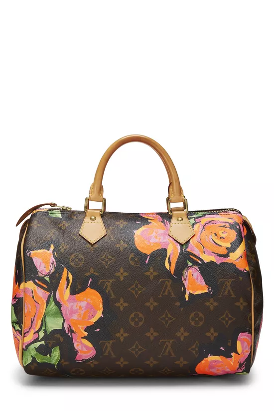 Stephen Sprouse x Louis Vuitton Monogram Roses Speedy 30, , large image number 3