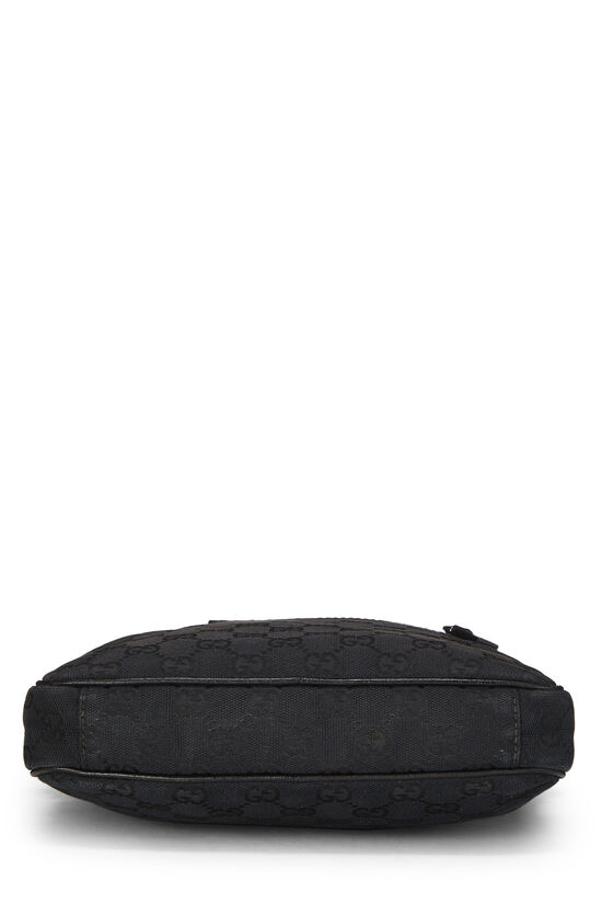 Black Original GG Canvas Double Zip Messenger, , large image number 4