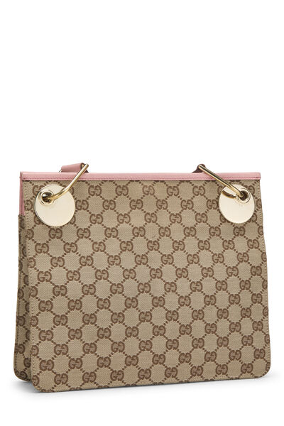 Pink Original GG Canvas Eclipse Messenger, , large