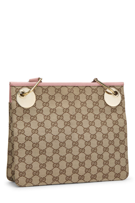 Pink Original GG Canvas Eclipse Messenger, , large image number 1