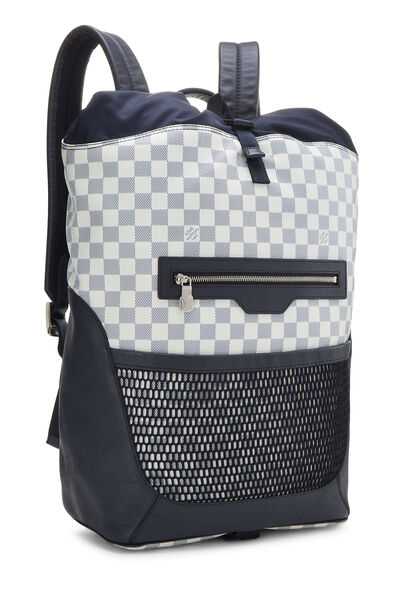 Navy Damier Coastline Matchpoint Backpack, , large