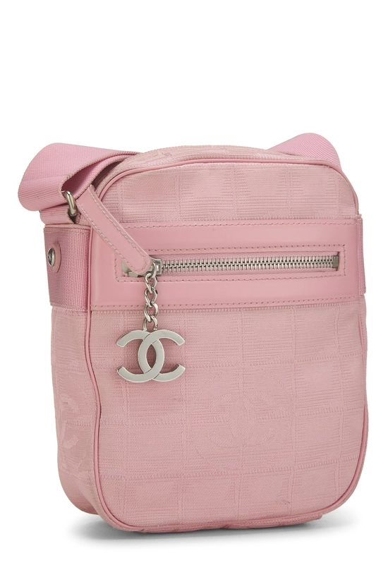 Pink Nylon Travel Line Crossbody Mini, , large image number 1