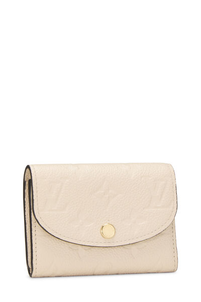 Cream Monogram Empreinte Rosalie Coin Purse, , large