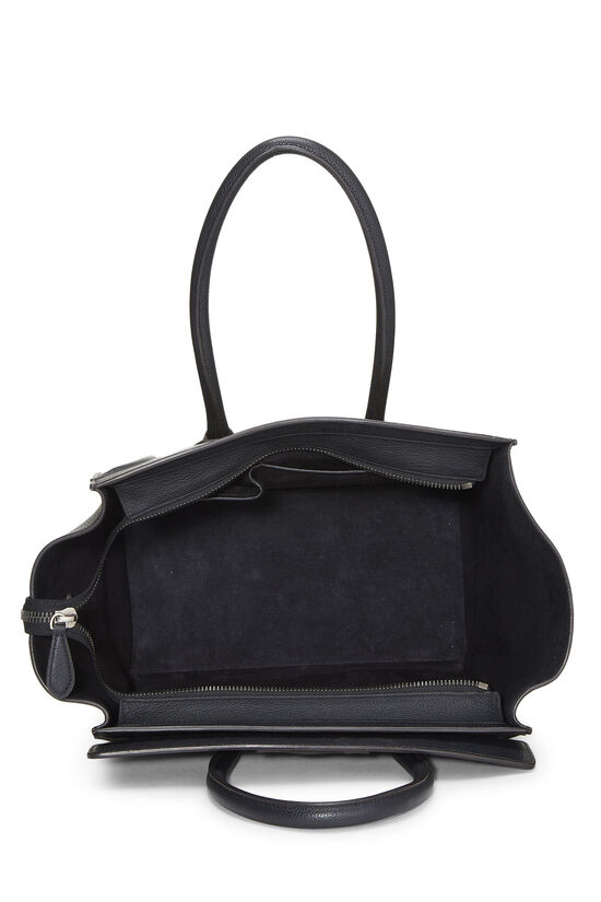 Black Calfskin Leather Luggage Mini, , large image number 5