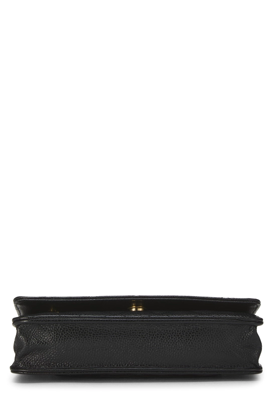 Black Caviar Classic Quilted Wallet On Chain (WOC), , large image number 4