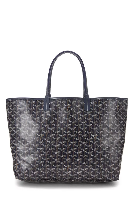 Navy Goyardine Canvas Saint-Louis PM, , large image number 0