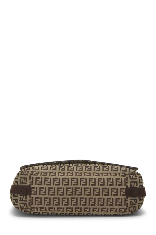 Brown Zucchino Canvas Flap Messenger Bag Medium, , large image number 4