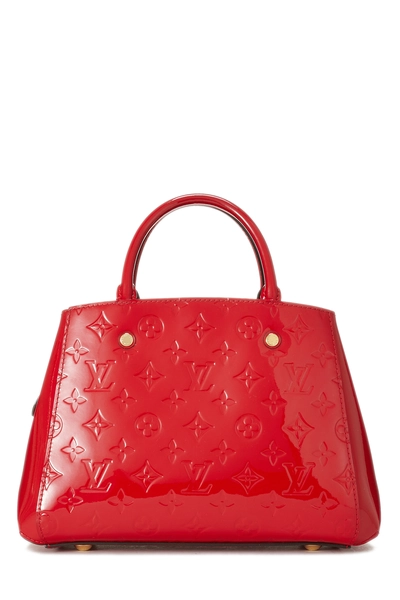 Louis Vuitton Cerise Monogram Vernis Montaigne BB