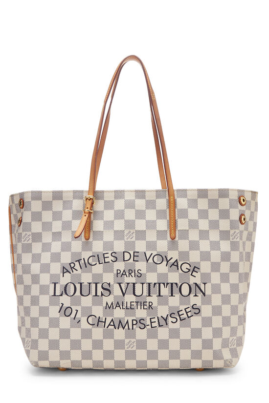 Louis Vuitton Louis Vuitton Cabas PM Articles De Voyage White Damier
