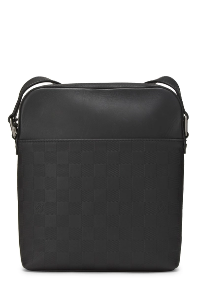 Louis Vuitton Black Damier Infini District Pochette