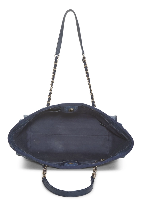 Navy Raffia Deauville Small , , large image number 5