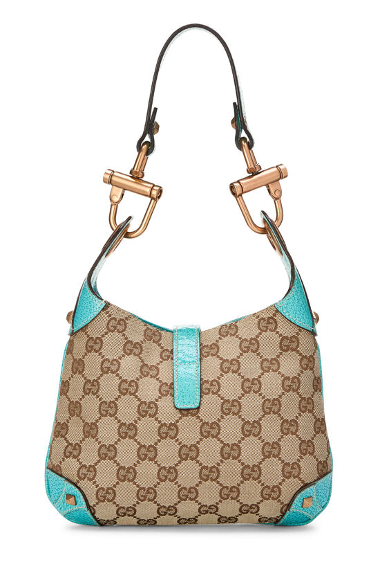 Blue Original GG Canvas Bardot Bag Small, , large image number 3