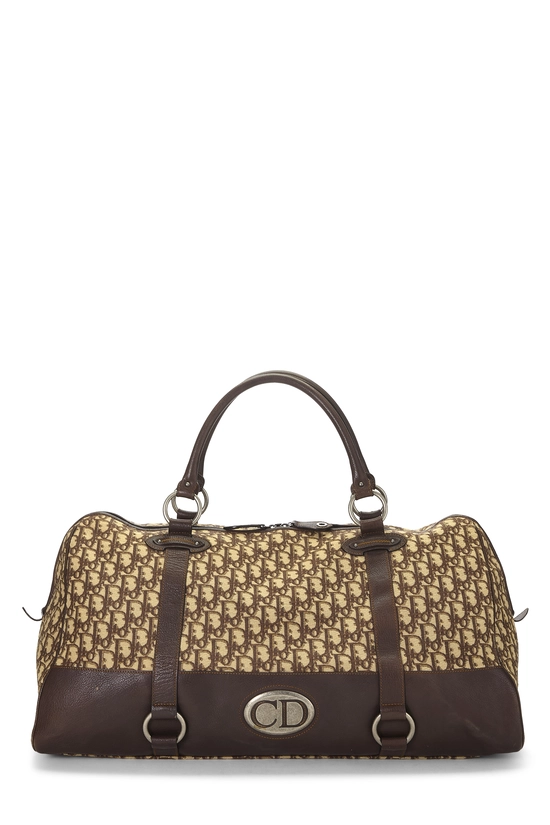 Brown Trotter Canvas Weekender , , large image number 0