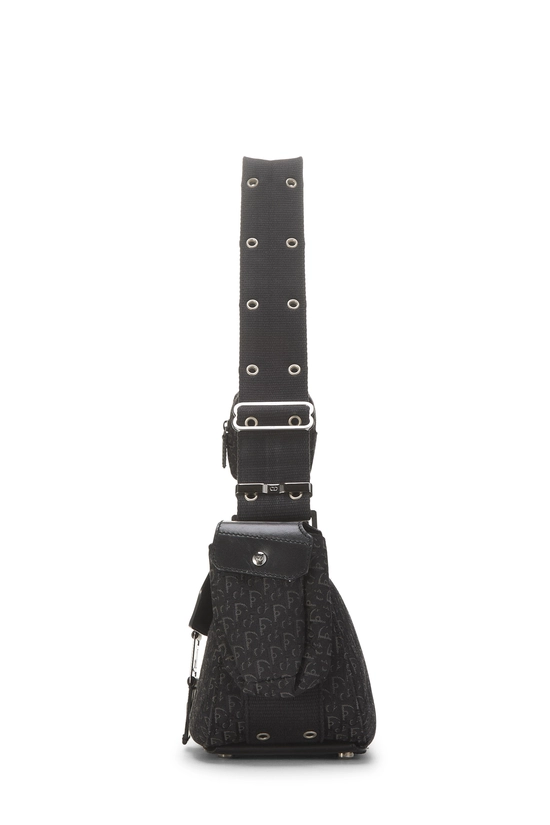 Black Diorissimo Canvas Street Chic Columbus Shoulder Bag, , large image number 2