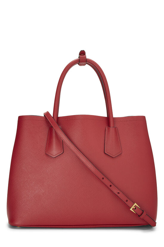 Red Saffiano Double Bag Medium, , large image number 3