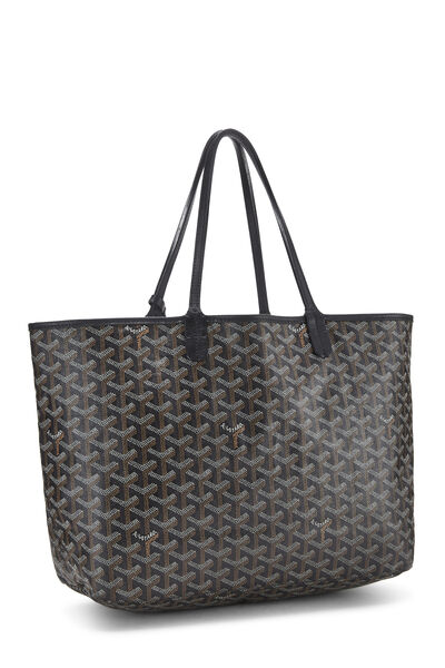 Black Goyardine Canvas Saint-Louis PM, , large