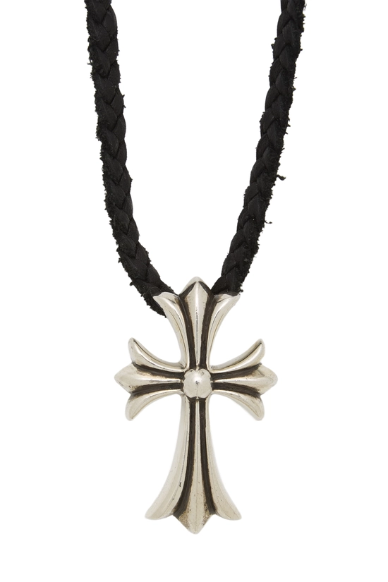 Sterling Silver Cross Necklace, , large image number 1