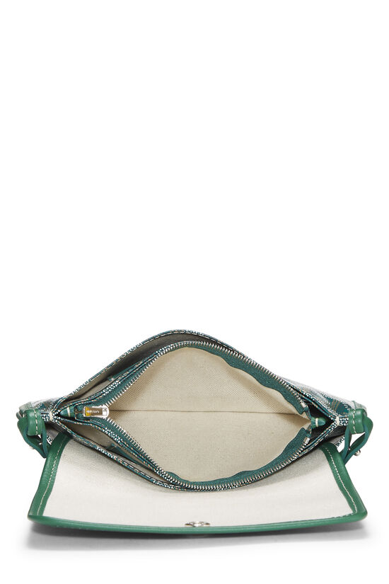 Green Goyardine Canvas Plumet, , large image number 5