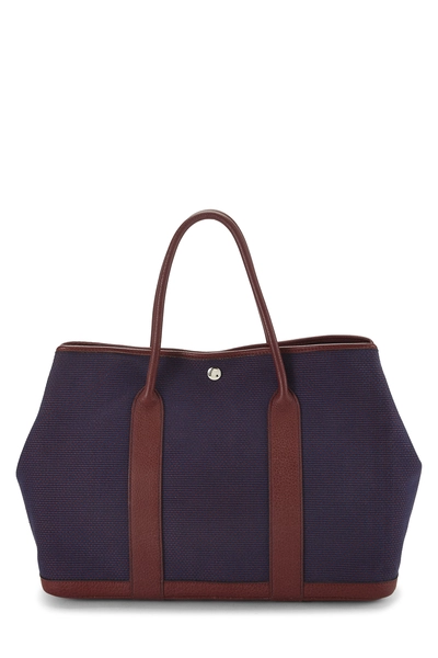 Rouge Sellier & Bleu Obscur Toile Garden Party PM