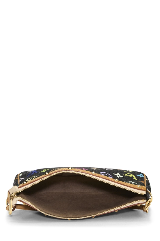 Takashi Murakami x Louis Vuitton Black Monogram Multicolore Pochette Accessoires, , large image number 5