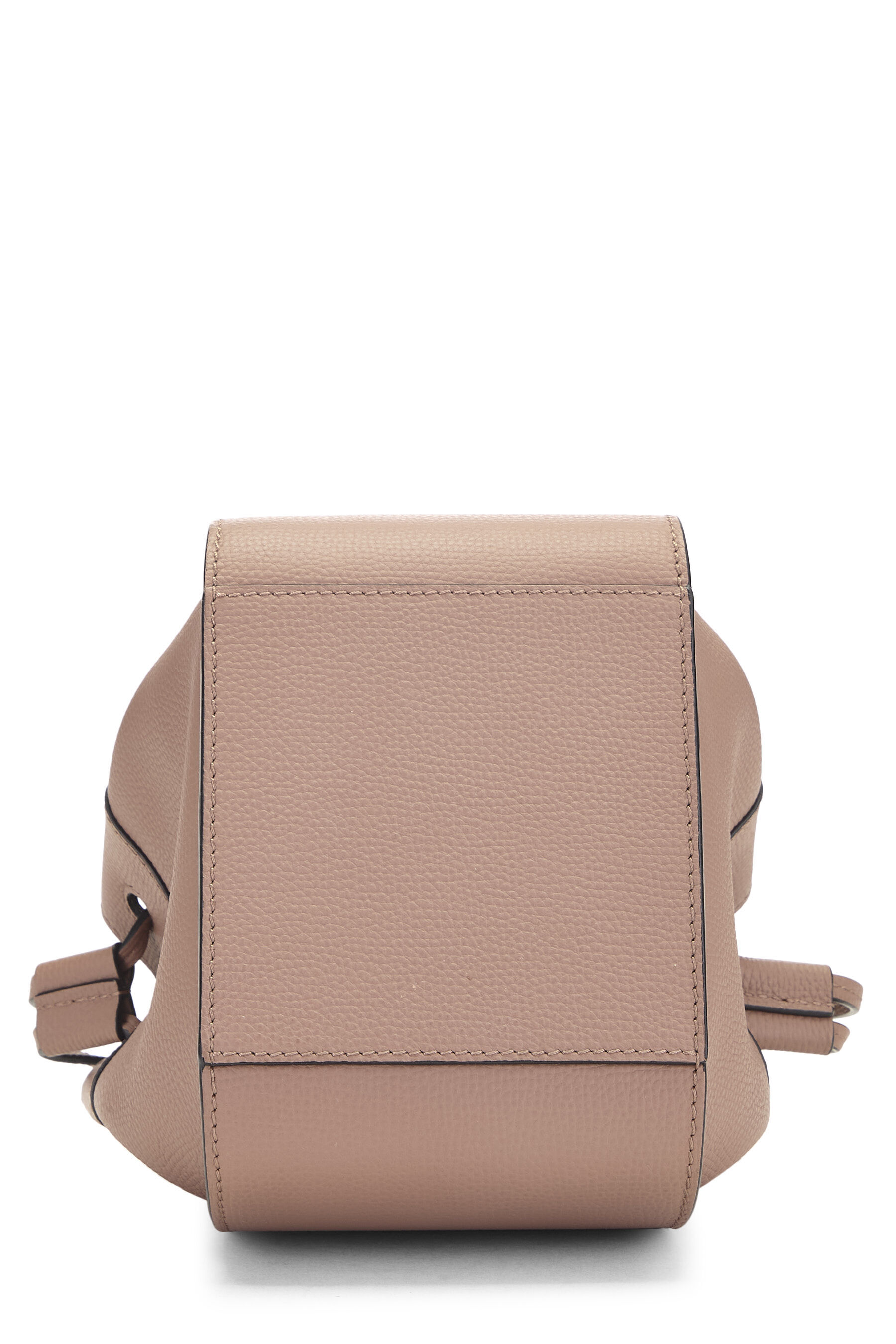 Pre-Owned Pink Calfskin Hammock Drawstring Bag Mini QWB5KJRFP9000