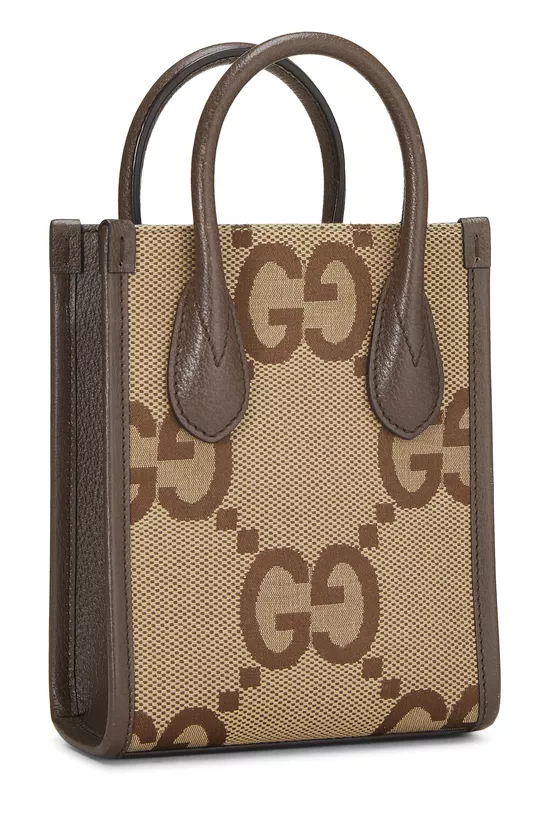 Jumbo GG Canvas Tote Mini, , large image number 1