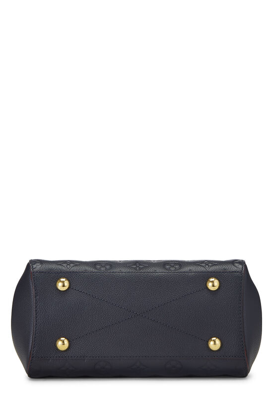 What Goes Around Comes Around Louis Vuitton Black Empreinte Montaigne Bb Bag