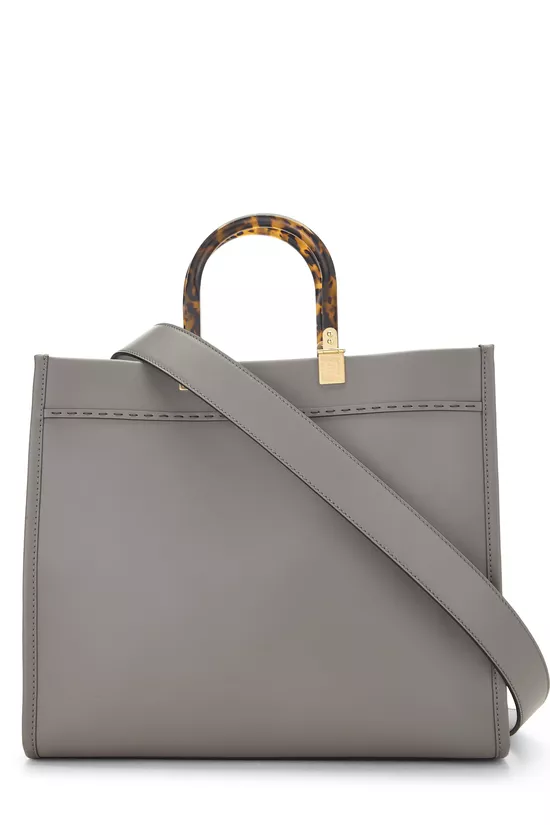 Grey Calfskin Sunshine Shopper Medium, , large image number 3