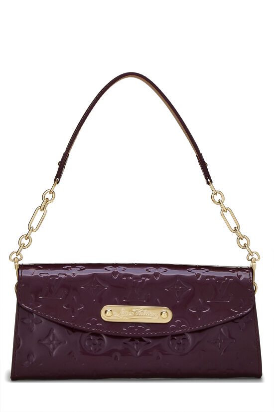Louis Vuitton Purple Monogram Vernis Sunset Boulevard Shoulder Bag  QJBAZD3AUB074