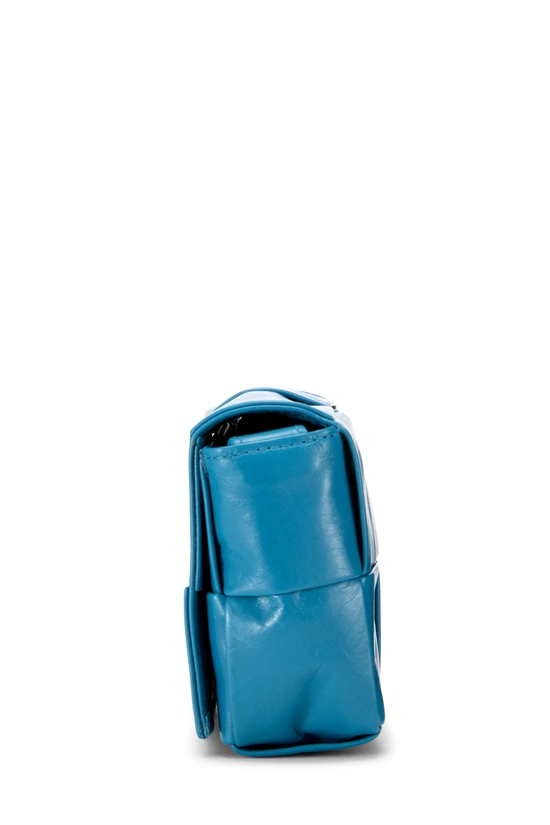 Blue Maxi Intrecciato Candy Cassette Crossbody, , large image number 2