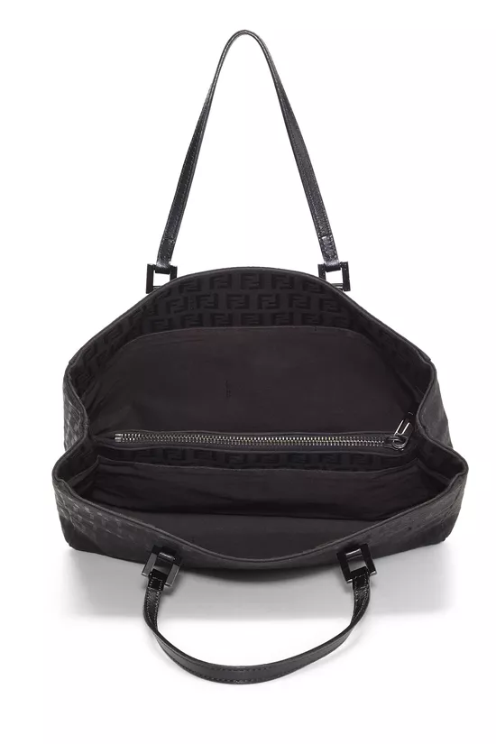 Black Zucchino Canvas Tote Small, , large image number 5