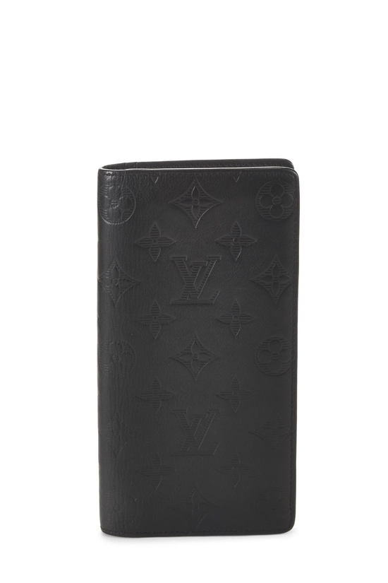 Black Monogram Shadow Brazza Wallet, , large image number 0