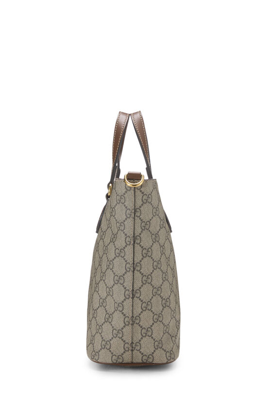 Pre-Owned Original GG Supreme Canvas Tote Small QFB0060L0H039