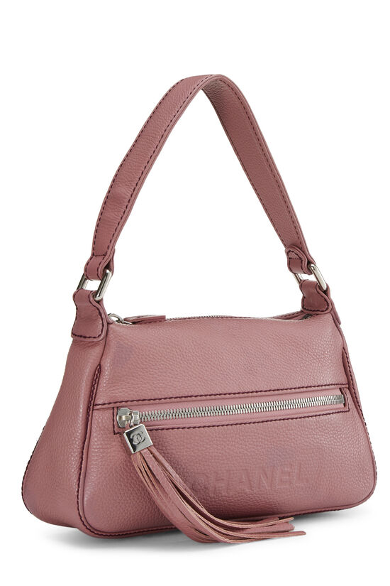 Chanel Pink Calfskin Shoulder Bag Small Q6B0590FPH000