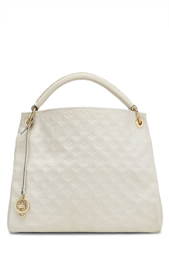 Louis Vuitton Neige Monogram Empreinte Leather Artsy MM Bag