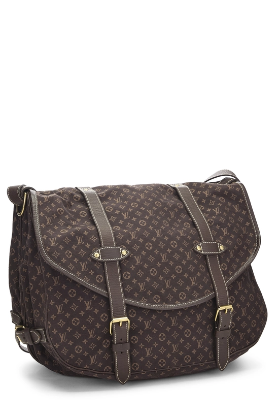 Brown Mini Lin Canvas Saumur 43, , large image number 1