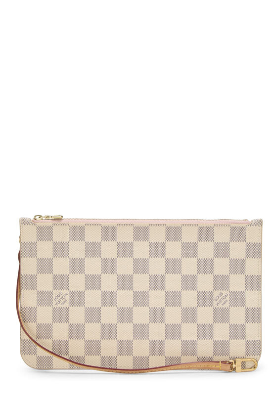Damier Azur Neverfull Pouch MM, , large image number 1