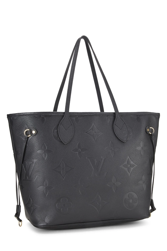 Black Monogram Empreinte Giant Neverfull MM, , large image number 1