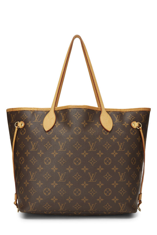 Yellow Monogram Canvas Neverfull MM NM, , large image number 3