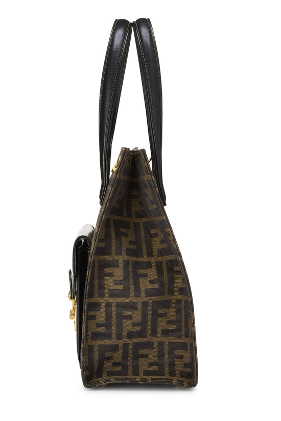 Pre-Owned Brown Zucca Canvas Convertible Pocket Handbag QBB7II3JKB000