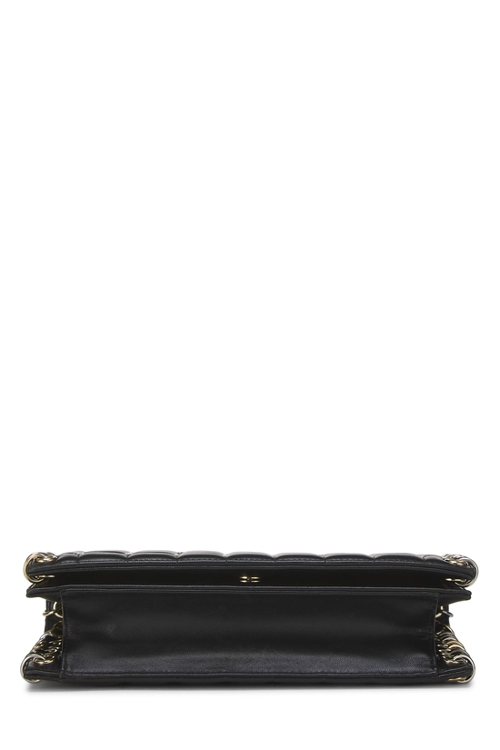 Black Calfskin Punk Chain Bag, , large image number 4