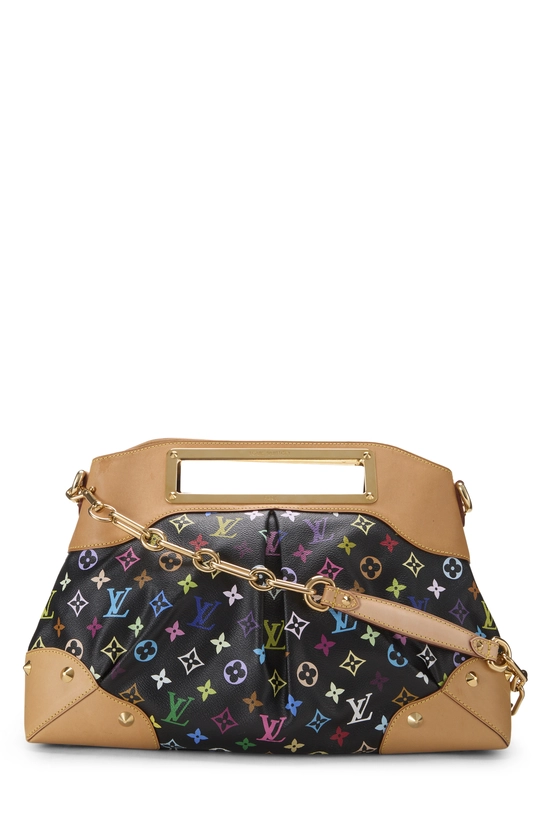 Takashi Murakami x Louis Vuitton Black Monogram Multicolore Judy GM, , large image number 3