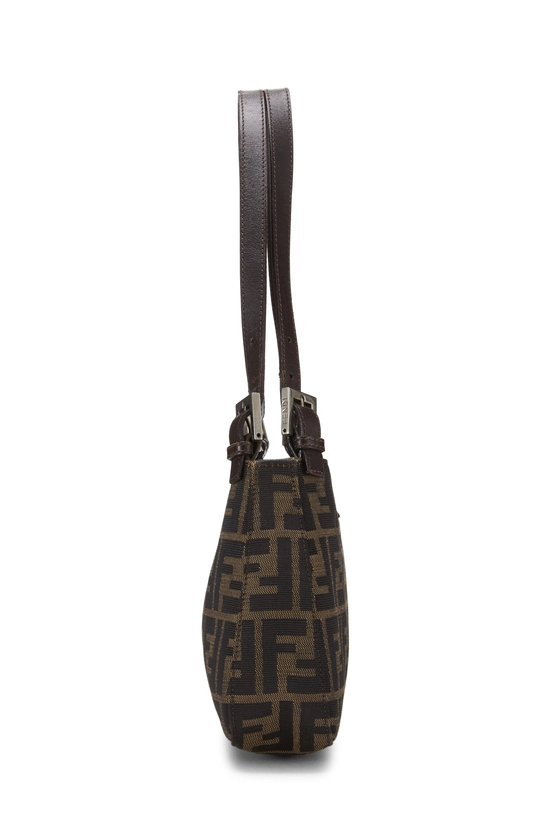 Brown Zucca Canvas Shoulder Bag, , large image number 2