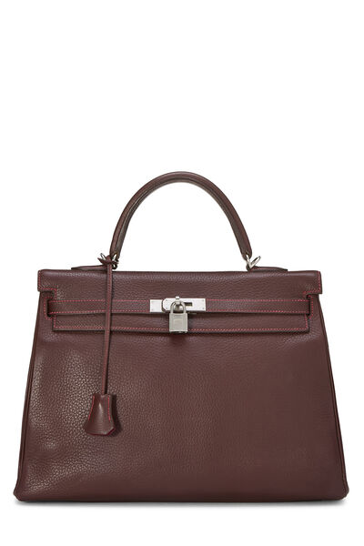 Bordeaux & Rouge Vif Clemence Verso Kelly Retourne 35