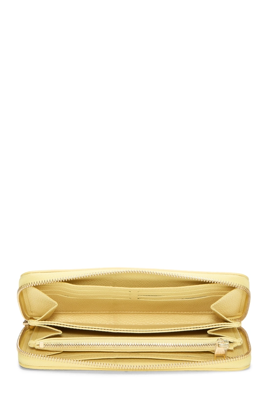 Yellow Monogram Empreinte Zippy Continental Wallet, , large image number 3